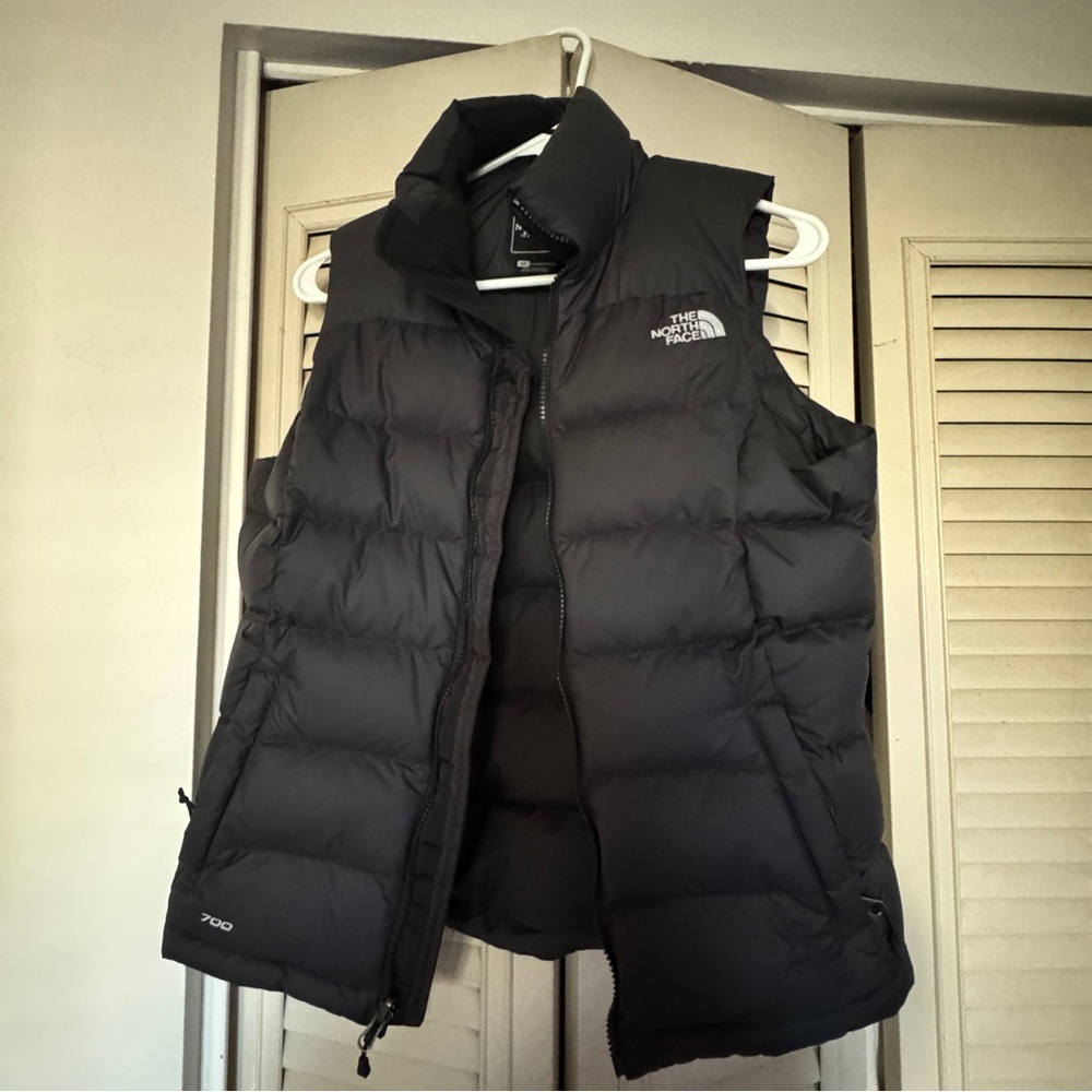 The North Face Black Puffer Vest